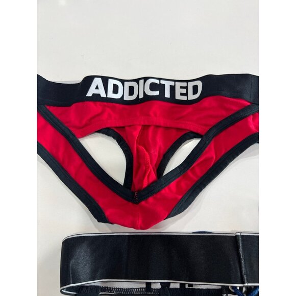 Men’s lace up jock with Red Addicted - Picture 6 of 7